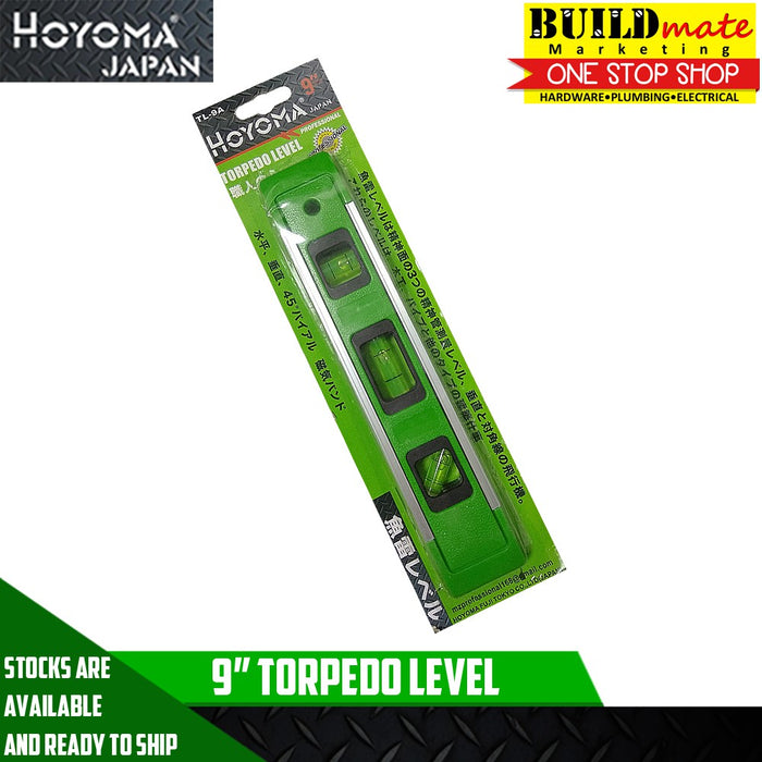 Hoyoma Torpedo Level 9" w/magnet base TL-9A