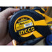 INGCO Steel Tape Measure Metric and Inch Self Lock Function with Rubber Cover BLACK •BUILDMATE• IHT