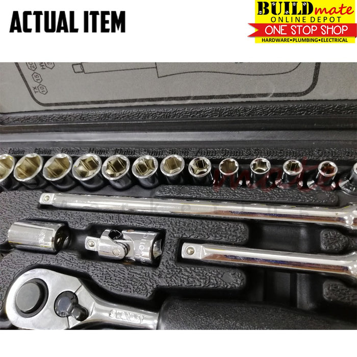 STANLEY 1/4" Drive Socket And Bit 35PCS/SET 1-89-033 SHT