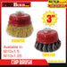 PROBUILD Cup Brush CRIMPED/TWISTED 3" M10