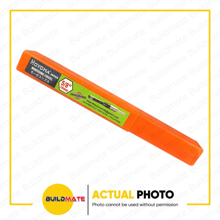HOYOMA Mortising Chisel 1/2" | 5/8" SOLD PER PIECE •BUILDMATE• HYMHT