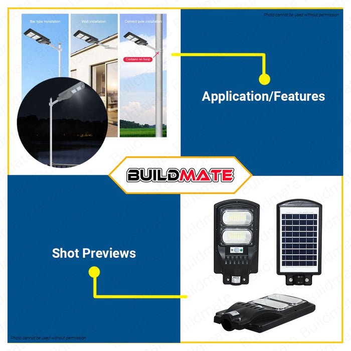 ECOLUM FIREFLY Solar LED Light Streetlight 100W CSL51100DL | 150W CSL51150DL •BUILDMATE•