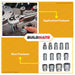 Hoteche 1/2 Drive Socket 6Pt 8mm 10mm 12mm 13mm 14mm 15mm 16mm 20mm SOLD PER PIECE •BUILDMATE•