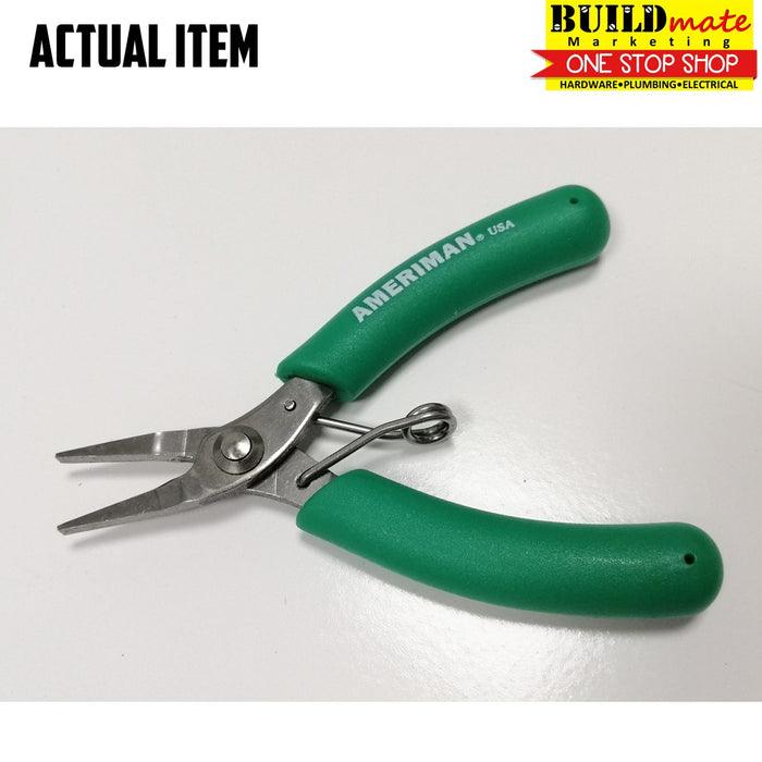 Ameriman 4" Flat Nose Pliers MP-102