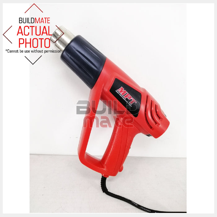 MPT Hot Air Heat Gun Hot Shrink Selaer PVC Bender 2000W MHG2003 Most Professional Tools •BUILDMATE•
