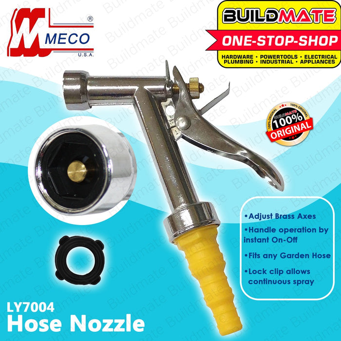 MECO Heavy Duty Brass Inside Aqua Water Garden Sprayer Hose Gun with Anti-Drip Silicon Gasket Seal