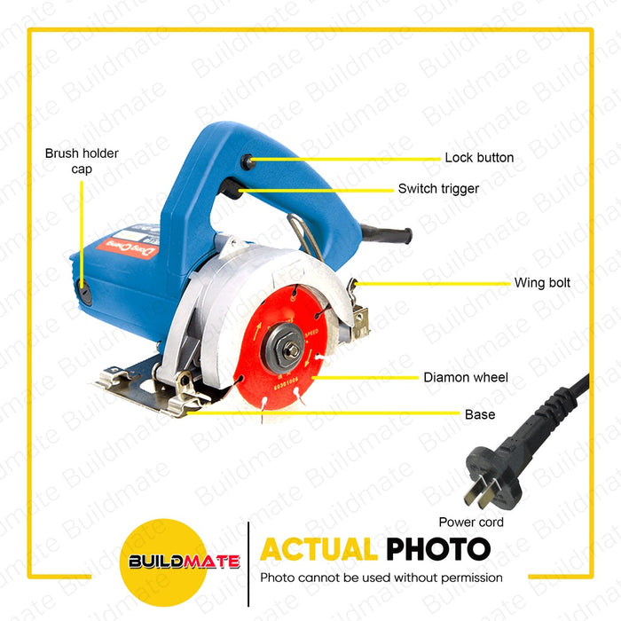 DONG CHENG Concrete Marble Cutter 1200W  DZE110 •BUILDMATE•