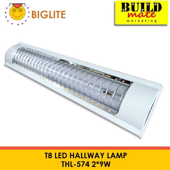 (2PCS) BIGLITE T8 LED Hallway Lamp THL-574 2*9W •BUILDMATE•