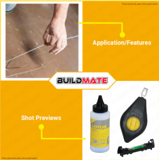 LOTUS Chalk Line Reel Set LCP002 •BUILDMATE• LHT