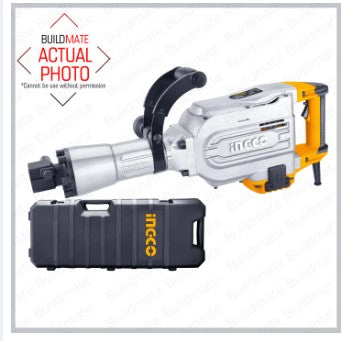 BUILDMATE Ingco Demolition Jack Hammer 1700W Industrial Hammer Demolition Concrete Breaker Drill Hammer Machine Jackhammer Tool - IPT