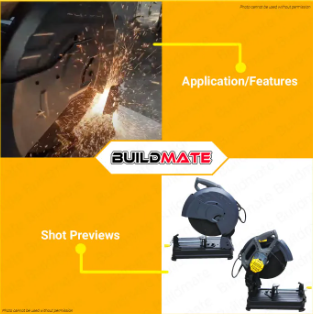 LOTUS Chop Saw Chopsaw Cut Off Machine 14" LTCS2400X/LTCS240X 2400W with Soft Start Heavy Duty •BUILDMATE• LPT