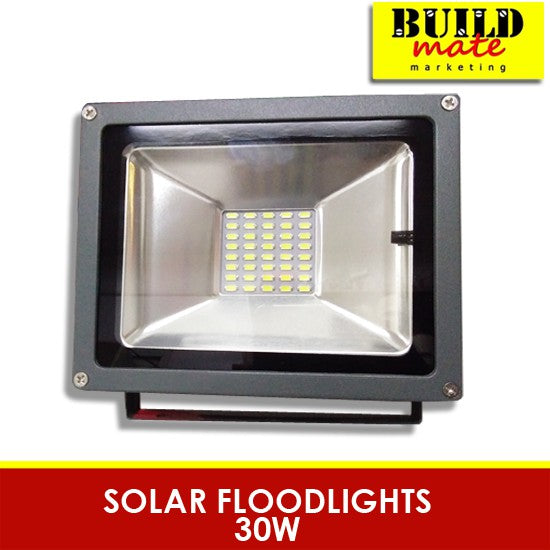 SOLAR Floodlight with Solar Panel 10W | 20W | 30W | 50W •BILDMATE•