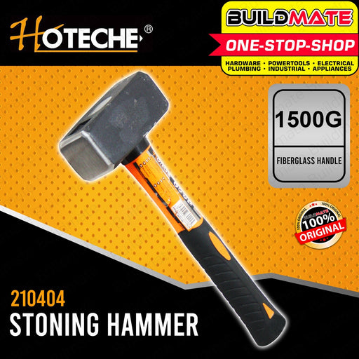 Hoteche Stoning Hammer Fiberglass Handle 1500g HTC-210404 •BUILDMATE•