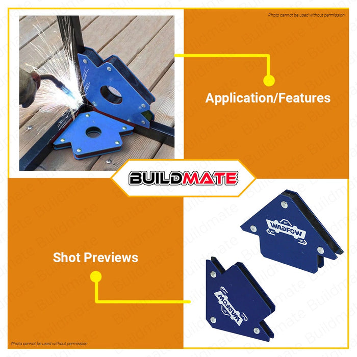 WADFOW Magnetic Welding Holder 3" | 4" | 5" Inch Magnet Arrow Holder [SOLD PER PIECE] •BUILDMATE WHT
