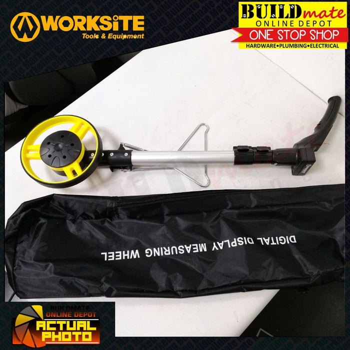 WORKSITE Digital Display Measuring Wheel 1000m Range WT4104 •BUILDMATE•