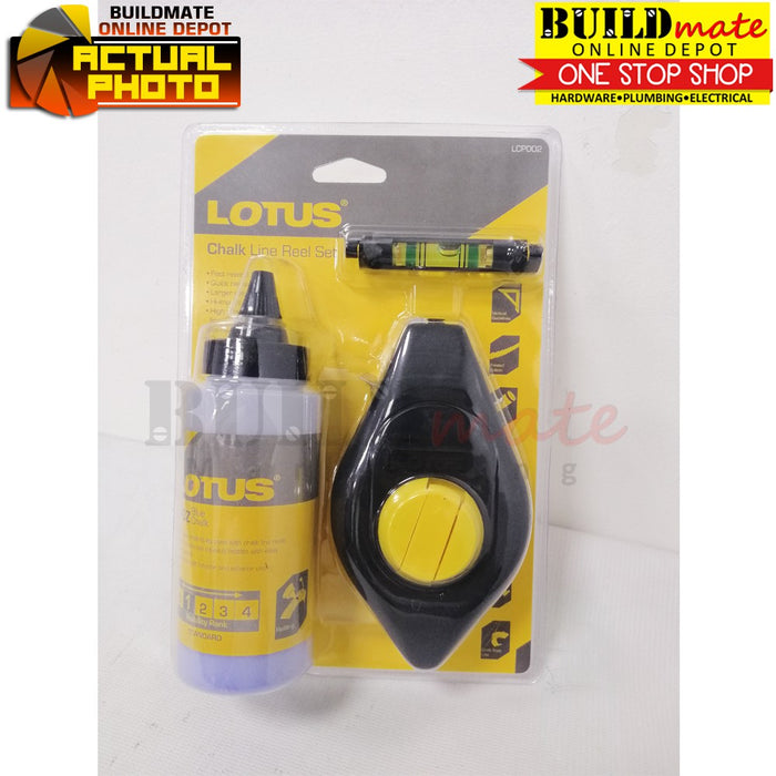 LOTUS Chalk Line Reel Set LCP002 •BUILDMATE• LHT