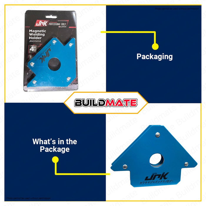 JR KAWASAKI Magnetic Welding Holder 4" •BUILDMATE•