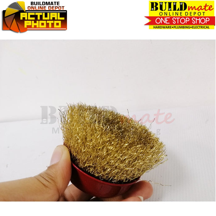 PROBUILD Cup Brush CRIMPED/TWISTED 3" M10