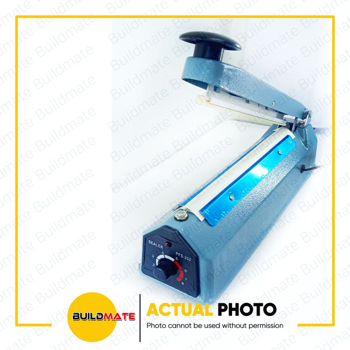 Impulse Sealer 8" Metal Body •BUILDMATE•