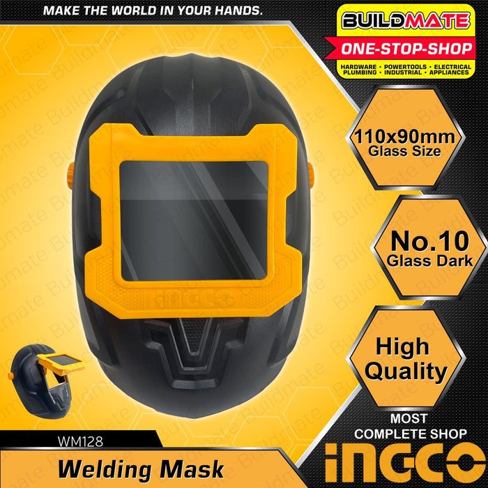 INGCO Welding Mask #10 Glass Dark Super Select WM128 •BUILDMATE• HT2