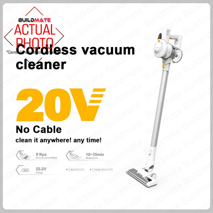 INGCO Cordless Stick Vacuum Cleaner 22.2V VCH22091 •BUILDMATE• IPT
