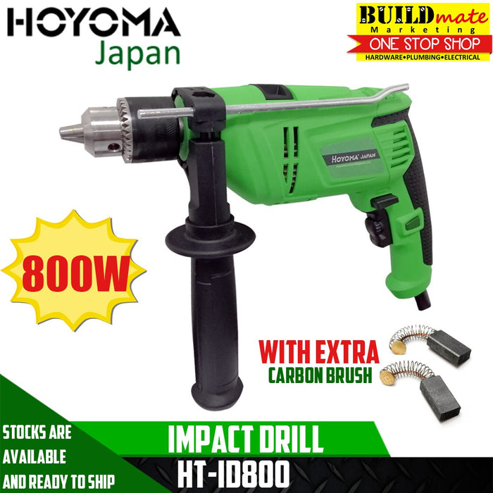 Hoyoma Impact Drill 800W HT-ID800 •BUILDMATE• HYMPT