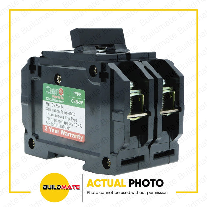 OMNI Bolt On Circuit Breaker 2 Poles CBB-2P •BUILDMATE•