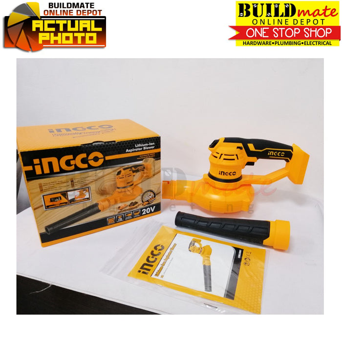INGCO Cordless Aspirator Air Blower 20V CABLI2001 POWERSHARE BARE TOOL (UNIT ONLY) | 100% ORIGINAL / AUTHENTIC •BUILDMATE• ICPT