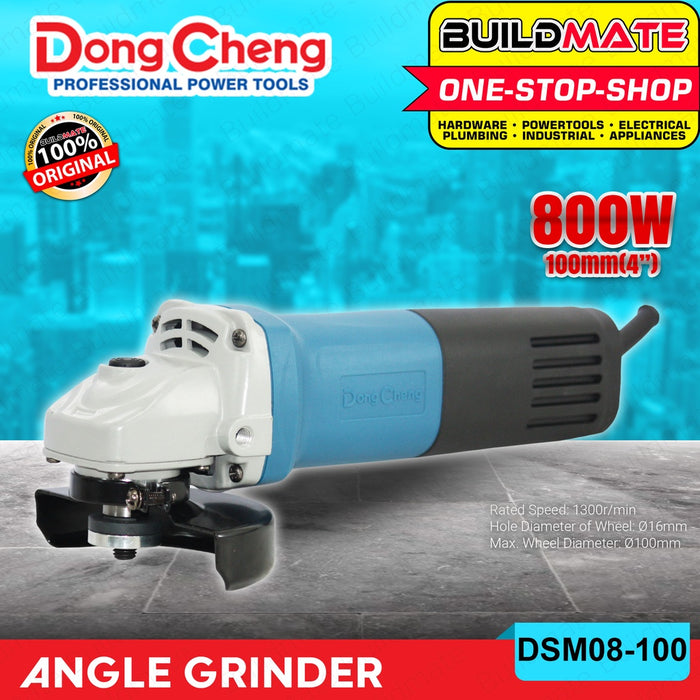 DONG CHENG Angle Grinder 800W DSM08-100 •BUILDMATE•