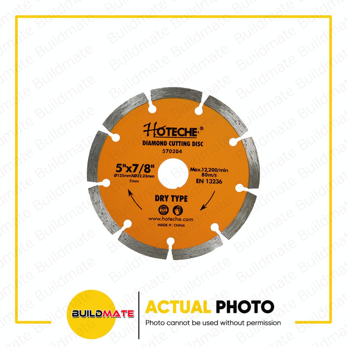 HOTECHE Diamond Disc Dry Type 5" HTC-570204 •BUILDMATE•
