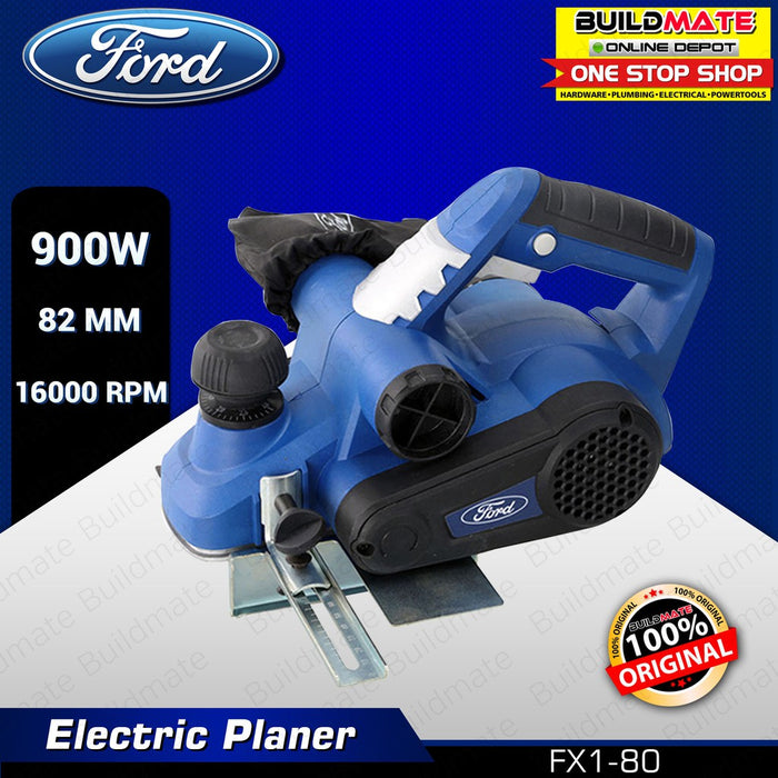 [CLEARANCE SALE] FORD Electric Planer with Case 900W 82mm FX1-80 •100% ORIGINAL•BUILDMATE•
