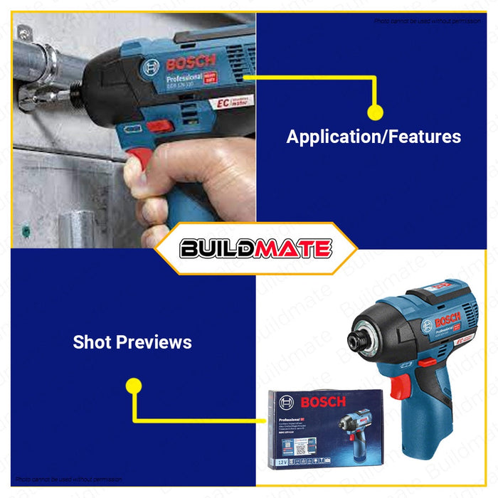 BOSCH Professional Impact Driver Drill Wrench 12V GDR12V 110