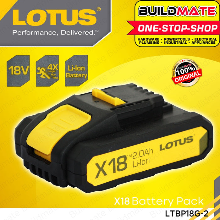 [BUNDLE] LOTUS X-LINE Cordless Air Compressor 18V LTCC18VLI + LTFC1800 + LTBP18G-2 LCPT •BUILDMATE•