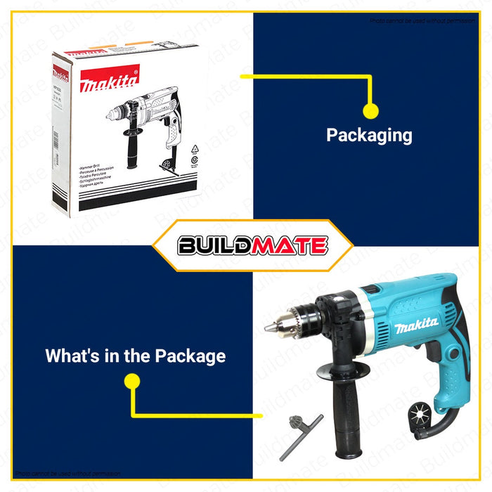 MAKITA Original Impact Drill 710W HP1630 •BUILDMATE•