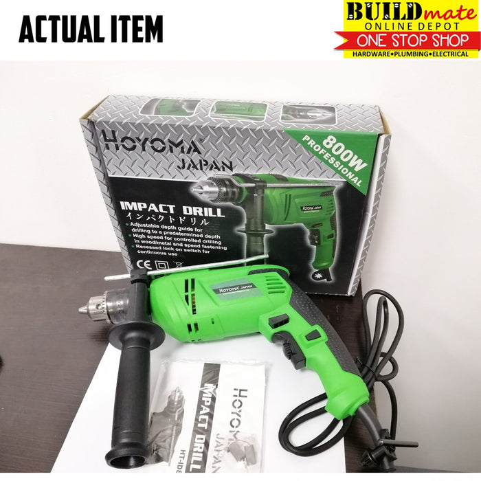 Hoyoma Impact Drill 800W HT-ID800 •BUILDMATE• HYMPT