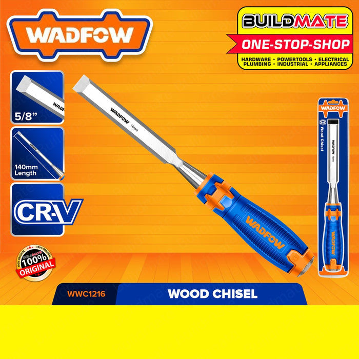 WADFOW Wood Chisel 6mm 9mm 12mm 14mm 16mm 19mm 22mm 25mm [SOLD PER PIECE] •BUILDMATE• WHT