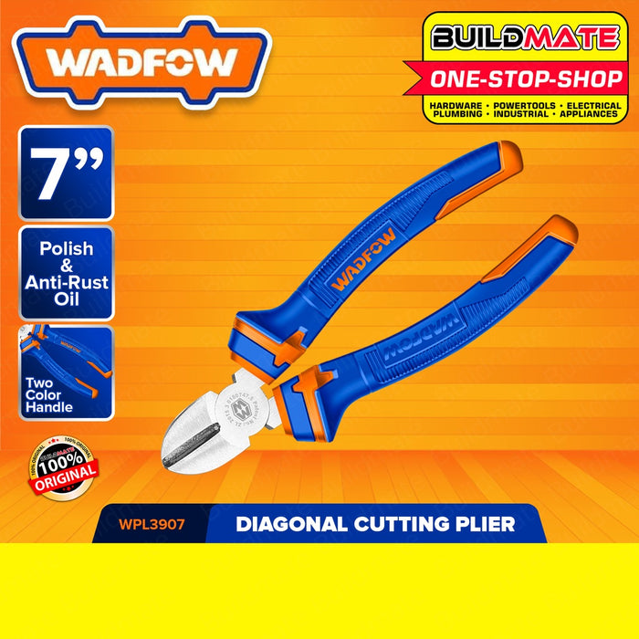 WADFOW Diagonal Cutting Pliers 6" Inch 160mm | 7" Inch 180mm [SOLD PER PIECE] •BUILDMATE• WHT