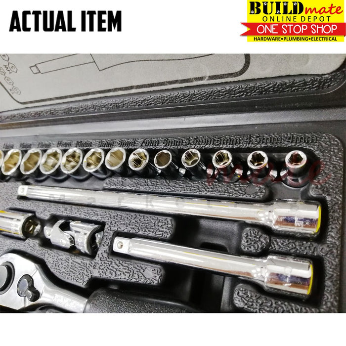 STANLEY 1/4" Drive Socket And Bit 35PCS/SET 1-89-033 SHT