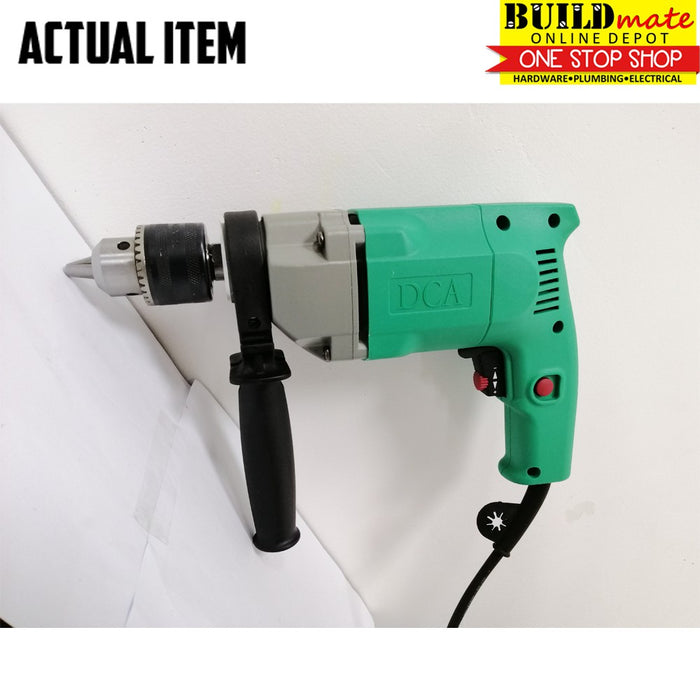 DCA Electric Drill 500W AJZ02-13 +FREE MAKITA DRILL BIT SET •BUILDMATE• 