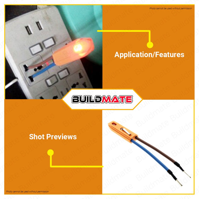 OMNI Electric Circuit Tester 20V-600V ECT-202/O •BUILDMATE•
