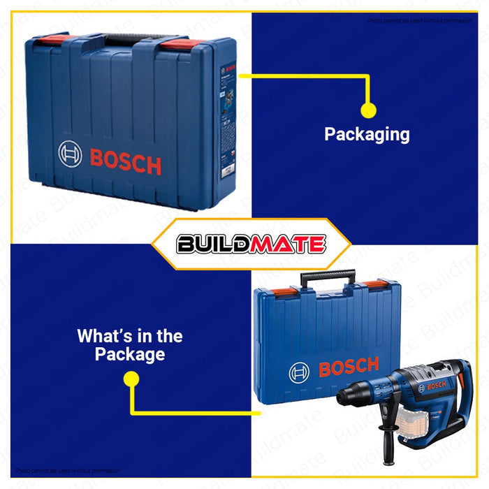 BOSCH Professional Cordless Lithium Ion Li-Ion Hammer Drill GBH 18V-45C 0611913080 •BUILDMATE• BLC