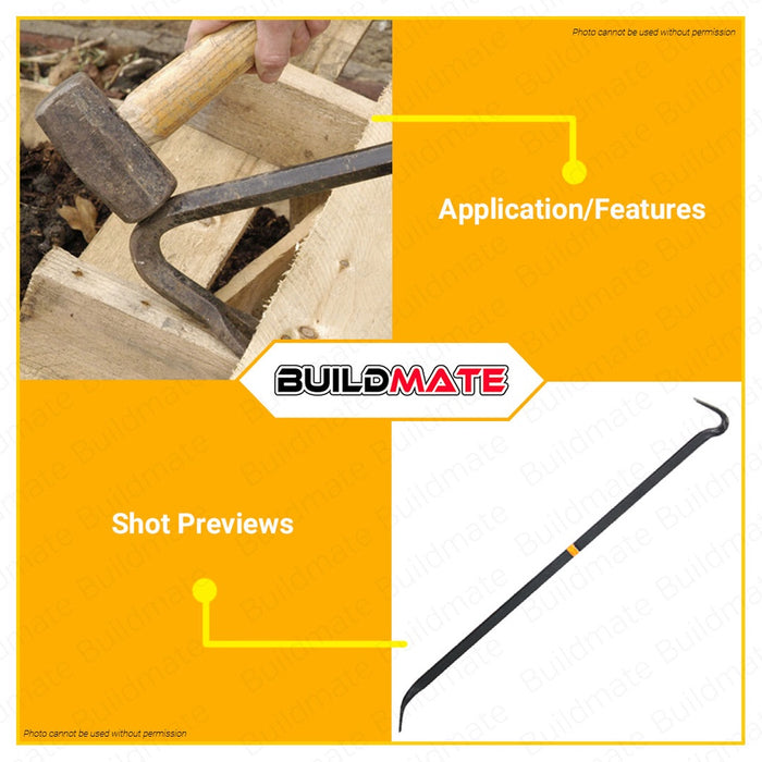 INGCO Wrecking Bar 48" HWBA01482 •BUILDMATE• IHT
