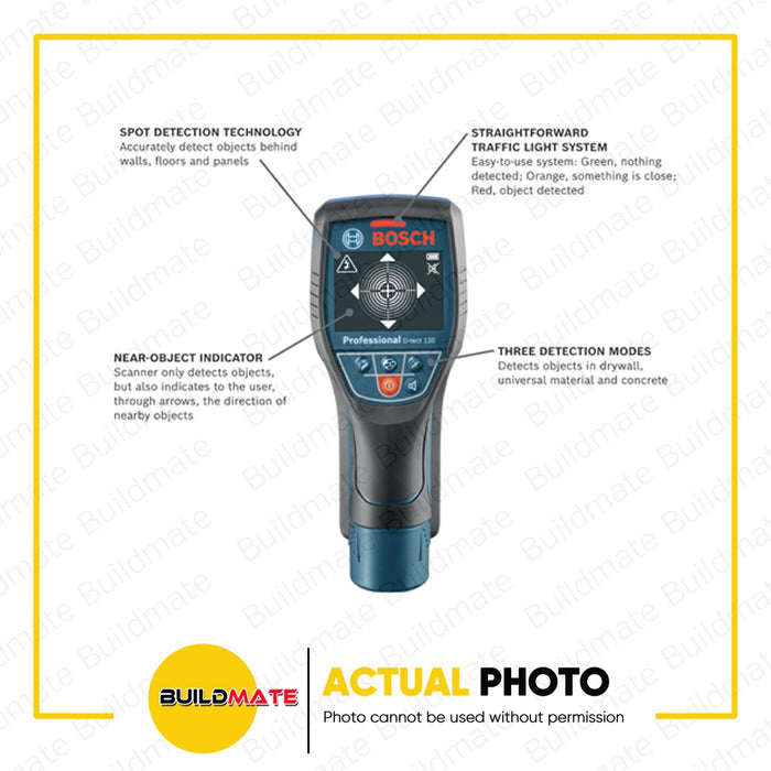 BOSCH Professional Detector D-TECT 120 06010813K0•100% ORIGINAL / AUTHENTIC •BUILDMATE• BMT