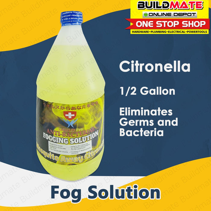 SHIELD PRO Anti-Bacterial Fog Solution Ocean Fresh | Cherry Bomb | Citronella SOLD PER GALLON