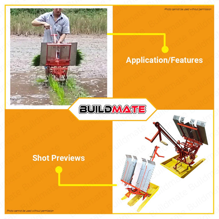 PROMAN Rice Transplanter Paddy Field Seedling Planting Agricultural Regulating Gear Easy Machinery