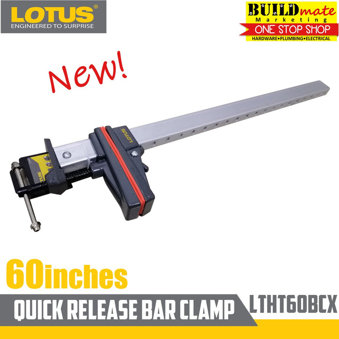 LOTUS Quick Release Bar Clamp 60" LTHT60BCX •BUILDMATE• LHT