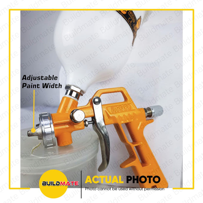 INGCO Paint Air Spray Gun ASG240613  •BUILDMATE• IHT