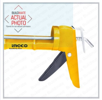 BUILDMATE Ingco 9" Inch Caulking Gun 230mm - 235mm Silicon Sealant Caulk Gun HCG0309 / HCG1809 - IHT