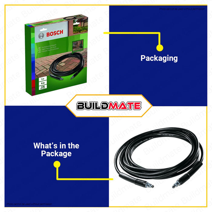 BOSCH Professional Aquatak High Pressure Hose 6 Meters F016800360 100% ORIGINAL / AUTHENTIC BAX