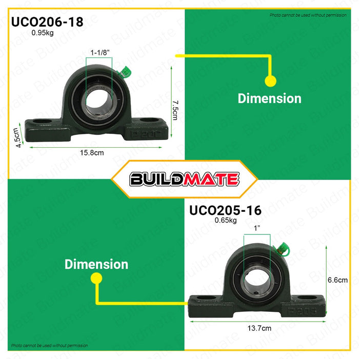 HOYOMA JAPAN Bearing Units for Shafting Pillow Block SOLD PER PIECE 100% ORIGINAL •BUILDMATE• HYMHT